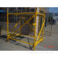Yellow Building Construction Safety Scaffolding Tie Bar Hot Dip Galvanization